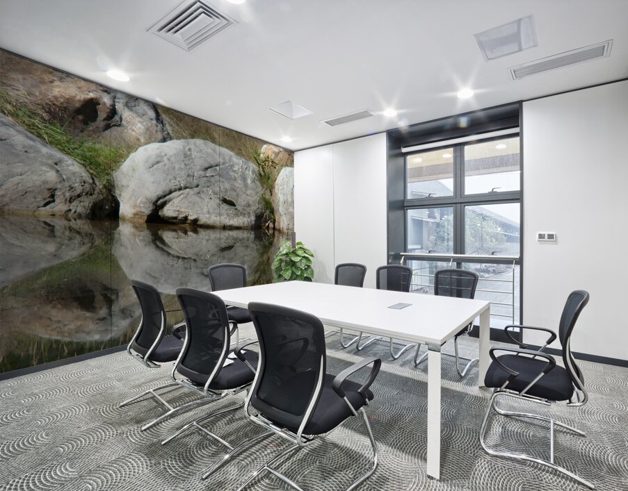 Rock Smile Wall Printing