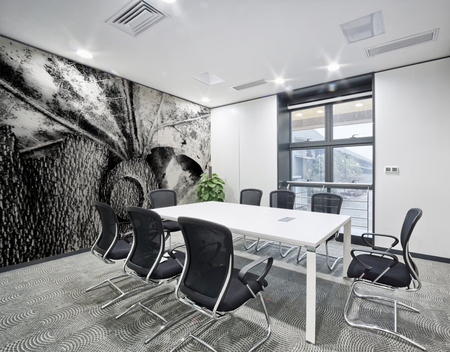 Botanical Shapes Wall Printing