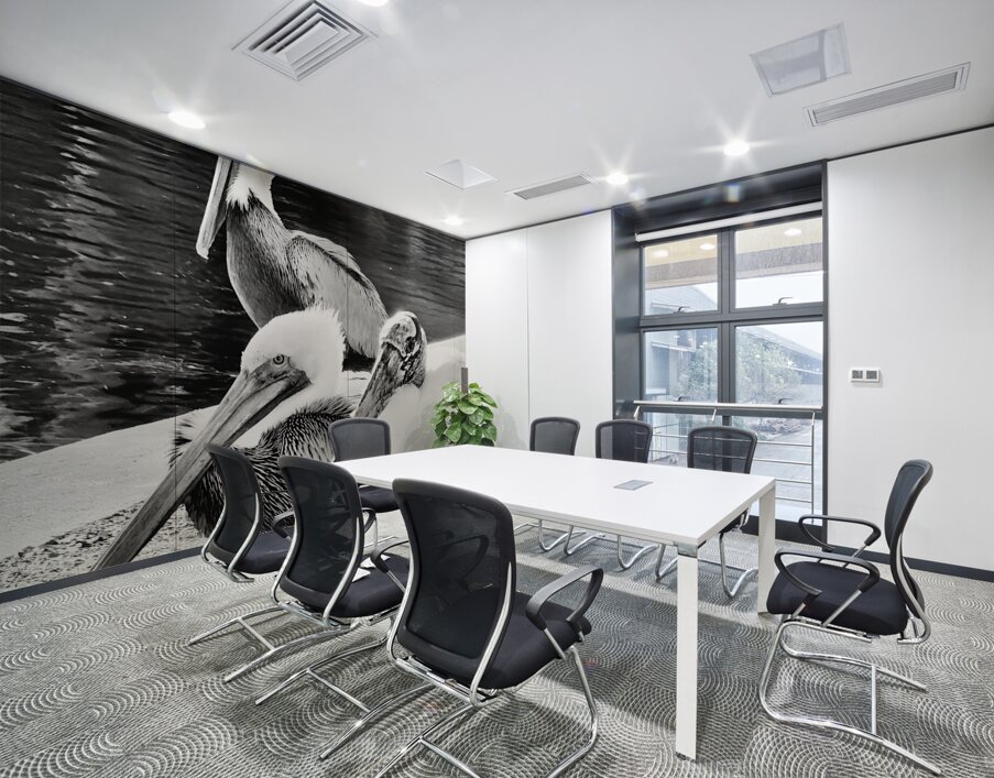 Stork Trio Wall Printing