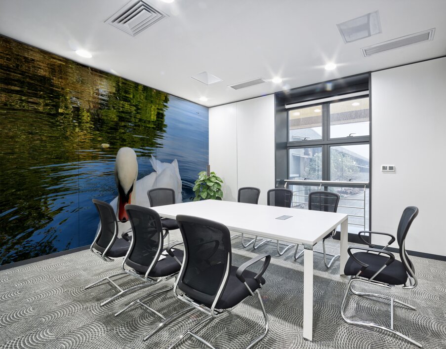 Swan 2 Wall Printing