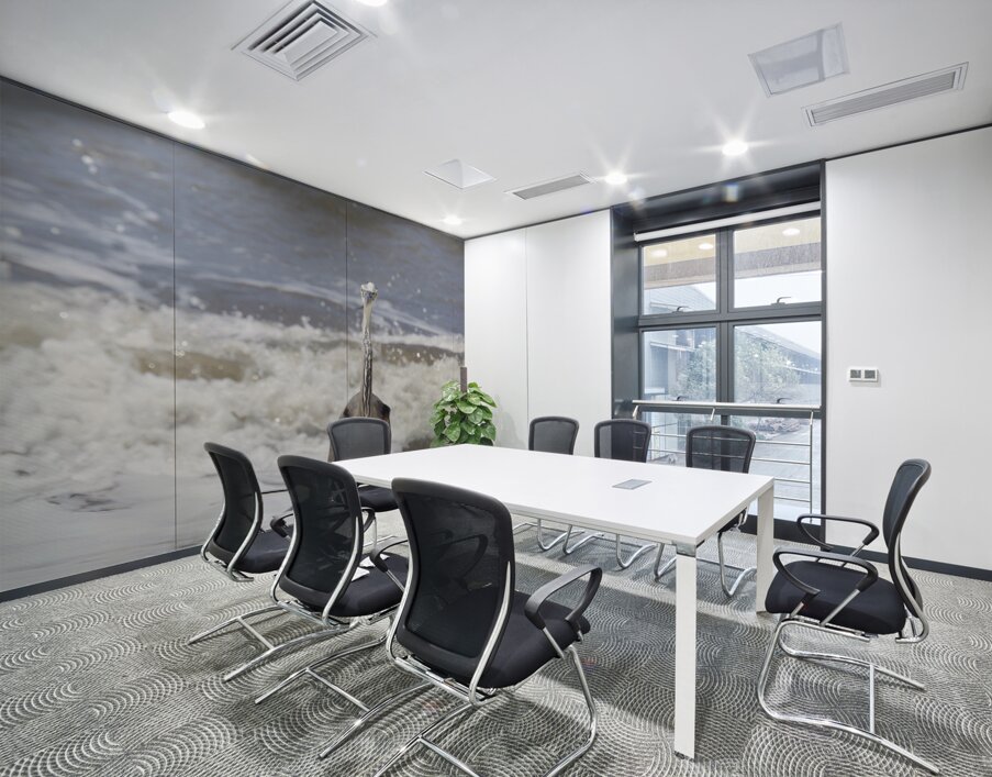 Sneaky Blue Heron Wall Printing