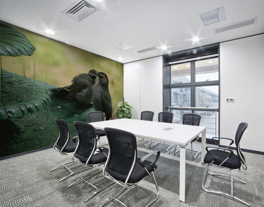 Catbird Scolding Wall Printing