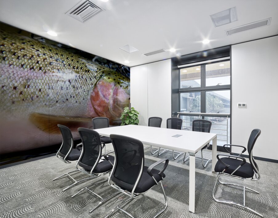 Trout Operculum Wall Printing