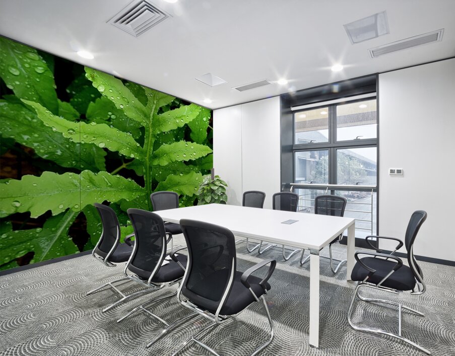 Sensitive Fern Wall Printing