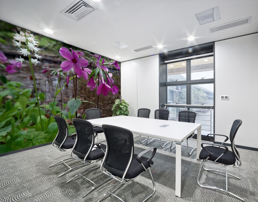 Creeping Phlox Streamside Wall Printing