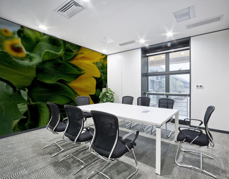 Sunflower Portrait Wall Printing