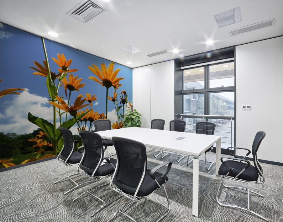 Helianthus Wall Printing