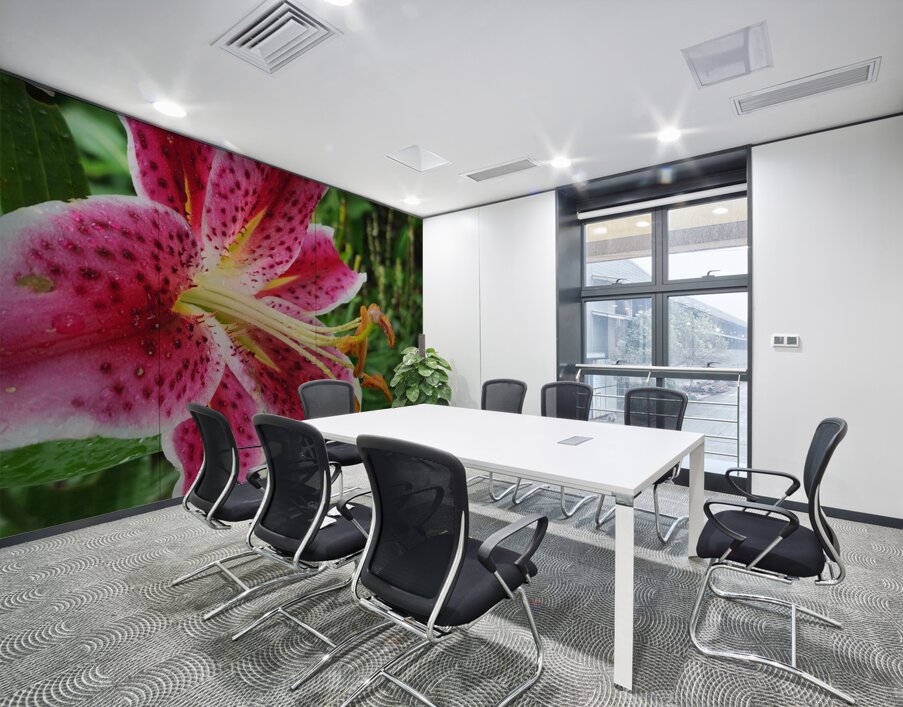 Stargazer Lily Wall Printing