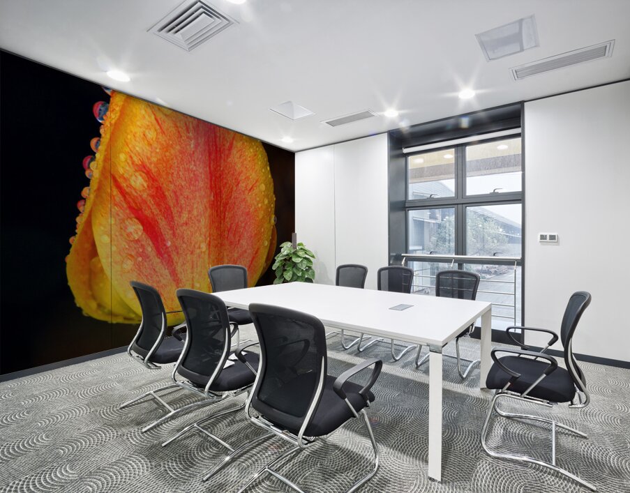 Stunning Tulip Wall Printing