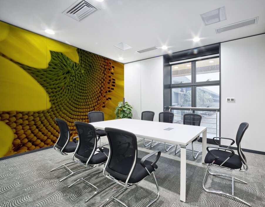 Sunflower Right Wall Printing