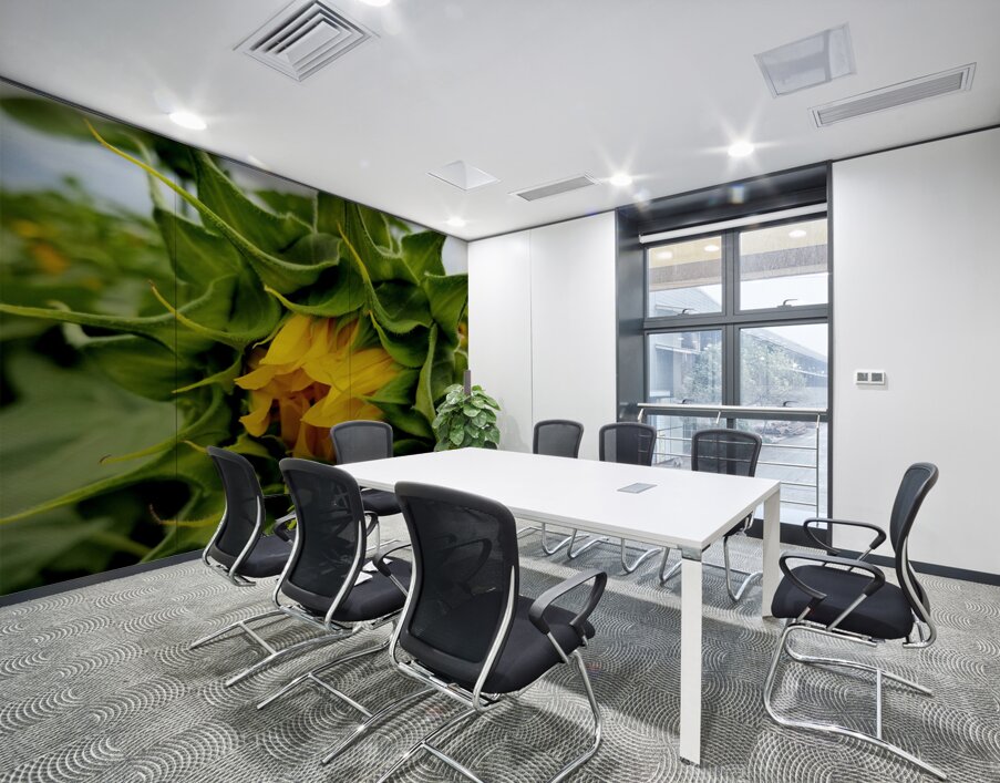 Sunflower Beak Wall Printing