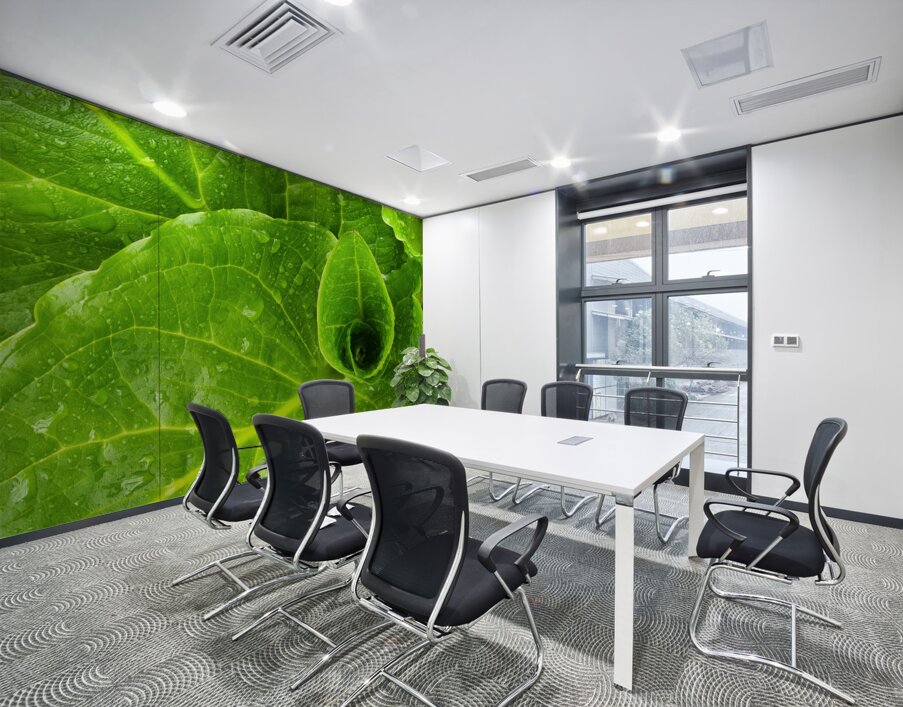 Skunk Cabbage Wall Printing