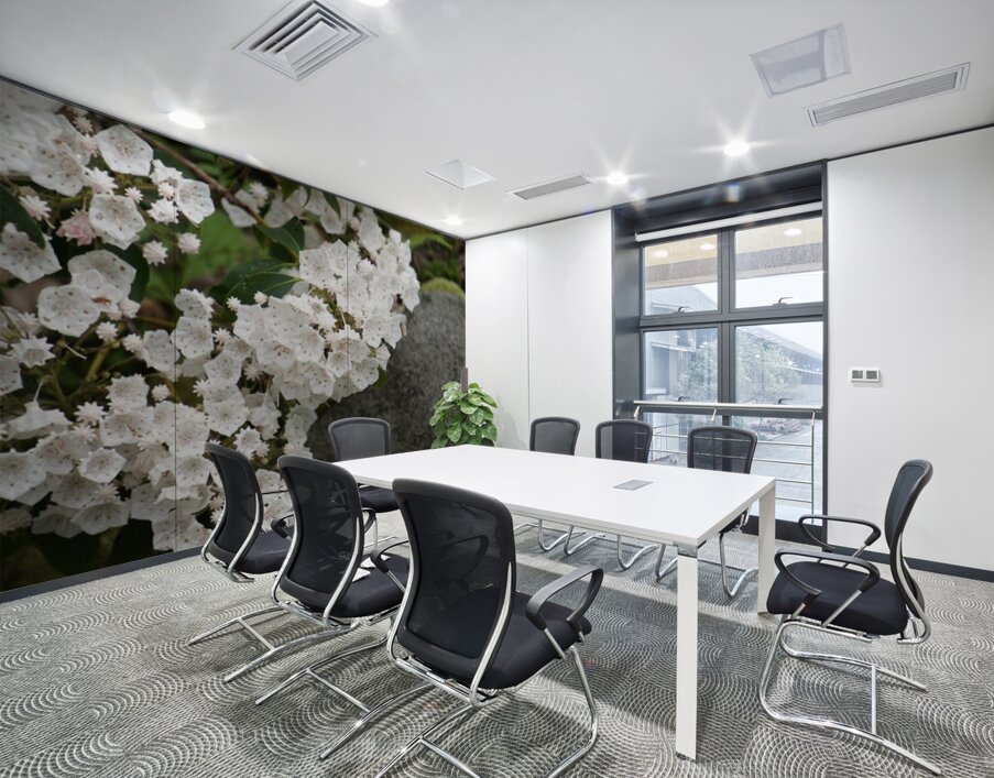 White Mountain Laurel Wall Printing