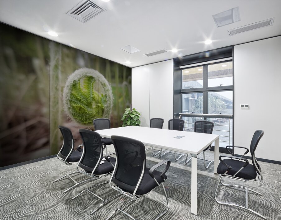 Fiddlehead Wall Printing