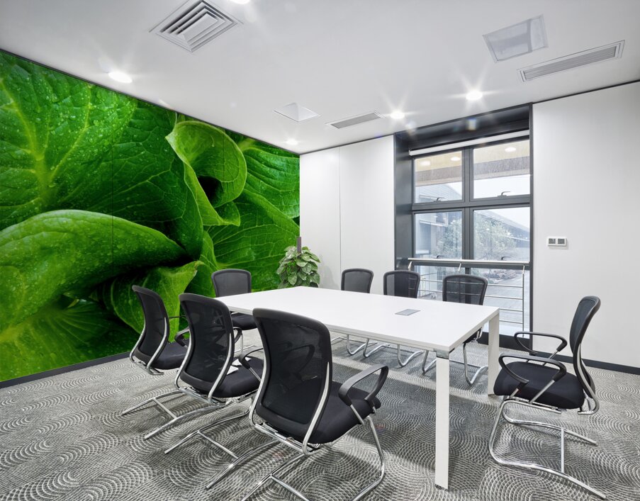 Skunk Cabbage Furls Wall Printing