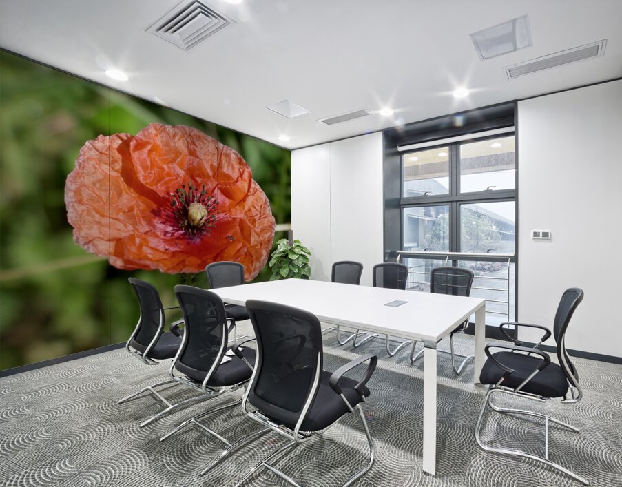 Poppy Wall Printing