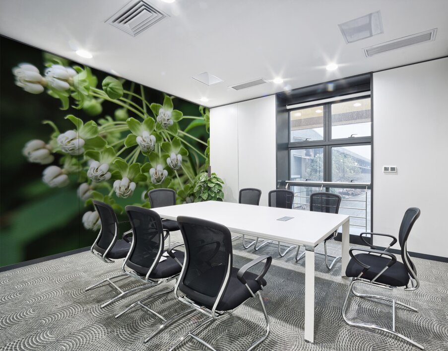 Poke Milkweed Wall Printing