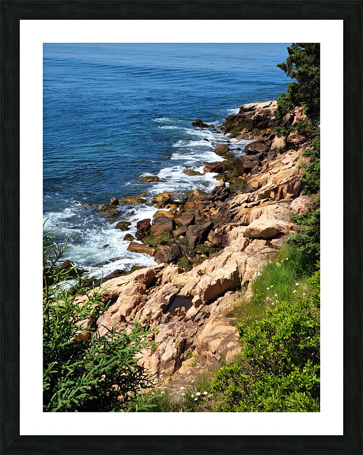 Coastal Maine Picture Frame print