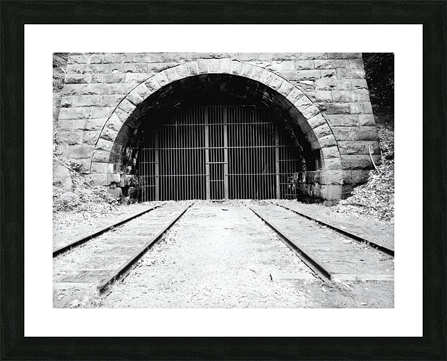 Railroad Tunnel Picture Frame print