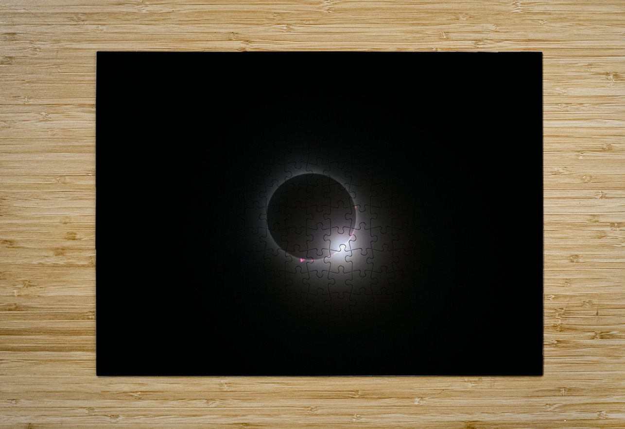 Great American Total Solar Eclipse April 8 2024 3 Earthshine Emporium Puzzle printing