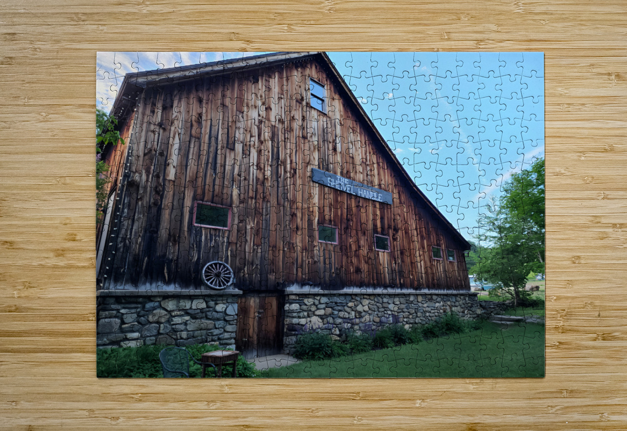 Brown Barn Earthshine Emporium Puzzle printing