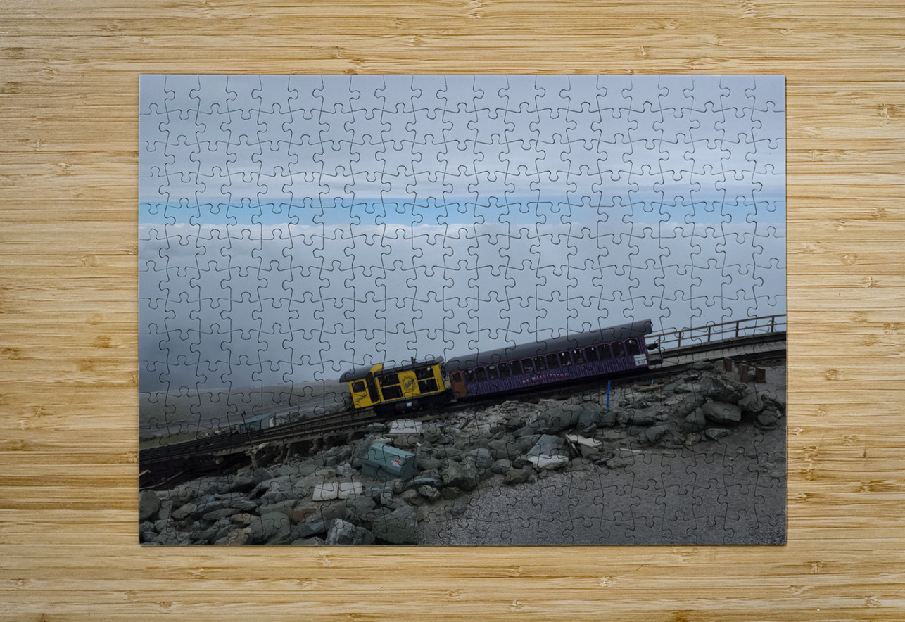 Mt Washington Cog Earthshine Emporium Puzzle printing