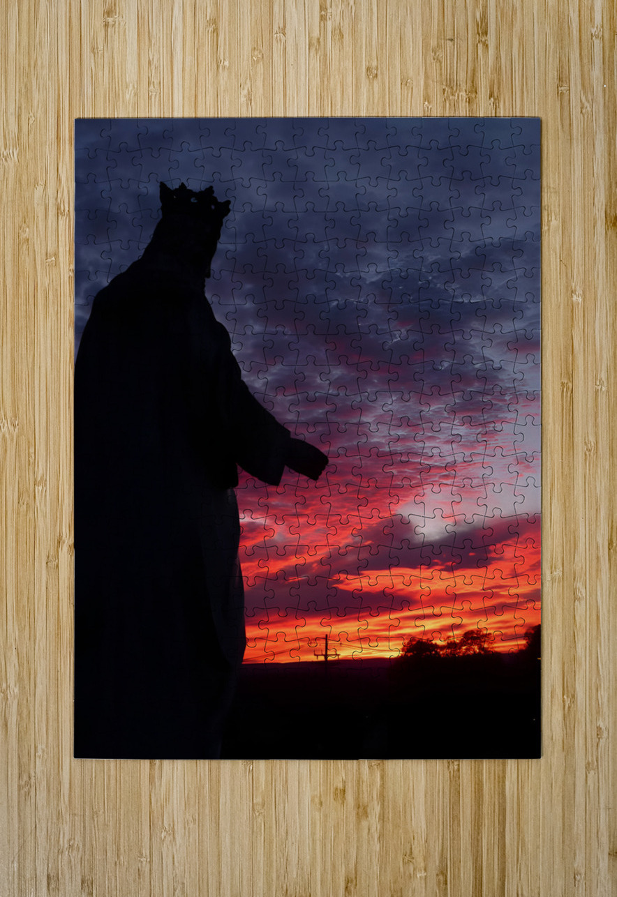 Statue n Sunset Earthshine Emporium Puzzle printing