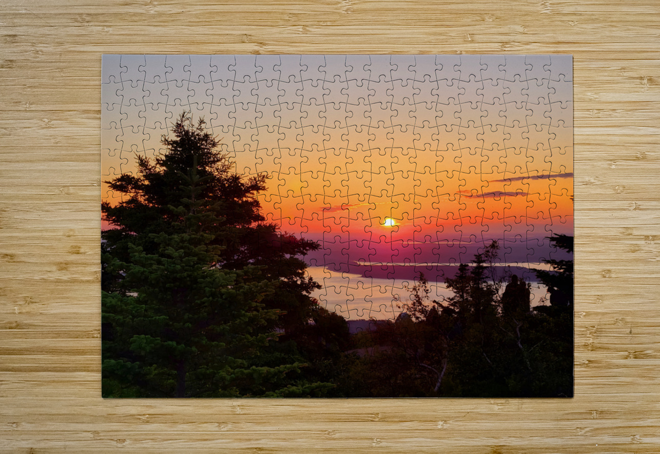 Acadia Sunrise Earthshine Emporium Puzzle printing