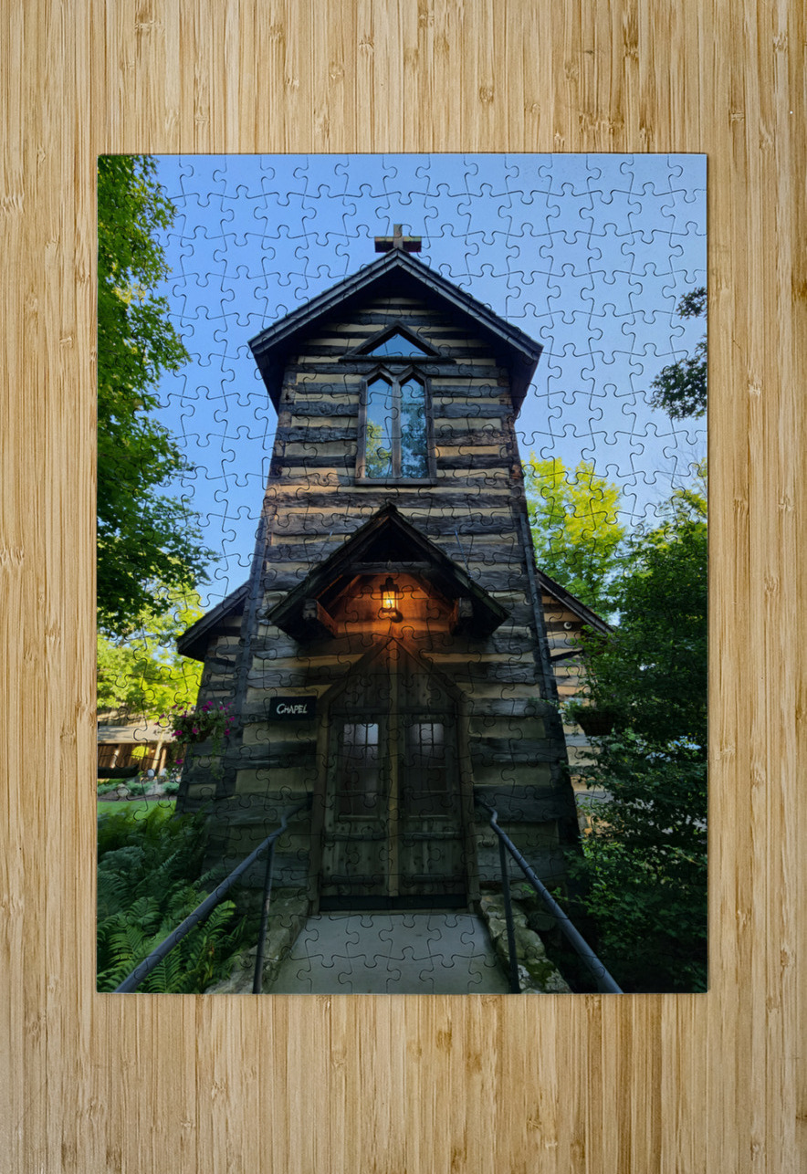 Rustic Church Earthshine Emporium Puzzle printing