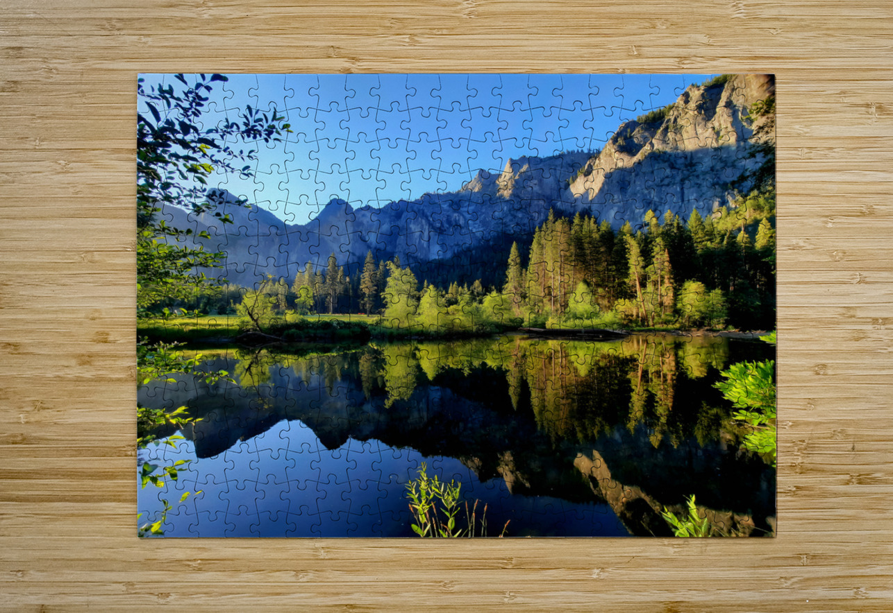 Yosemite Morning Earthshine Emporium Puzzle printing