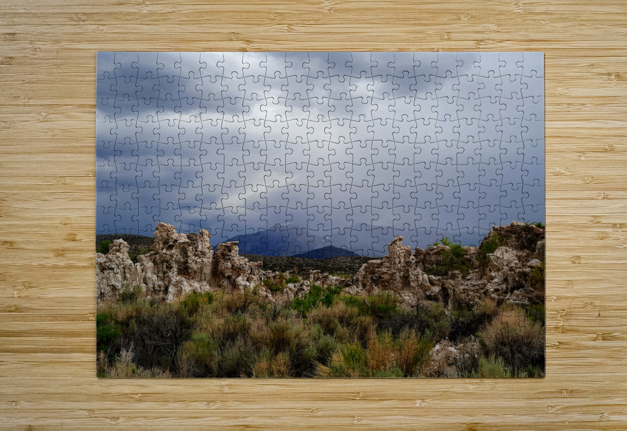 Rainstorm At Mono Lake Earthshine Emporium Puzzle printing