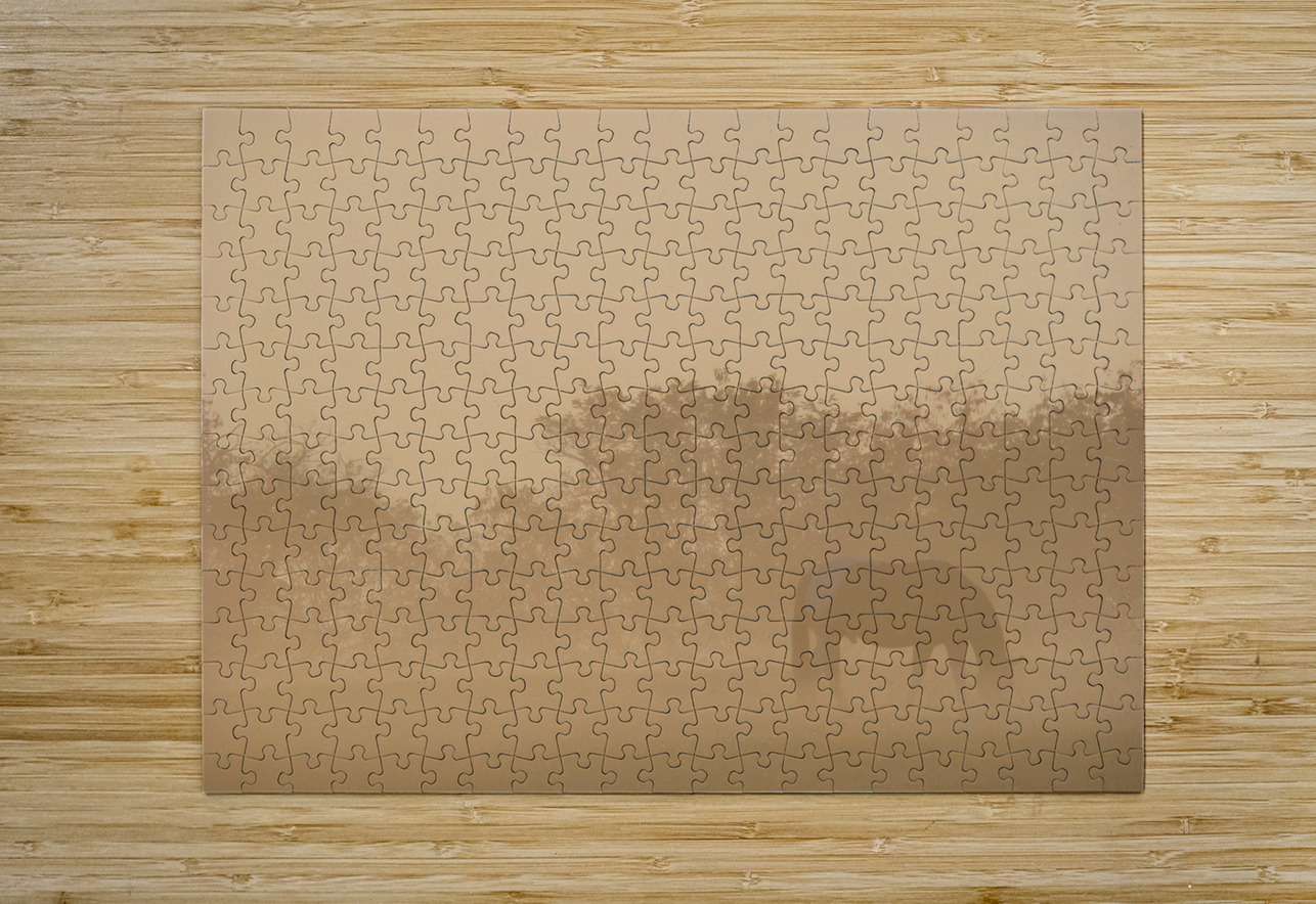 Misty Morning Grazing Earthshine Emporium Puzzle printing