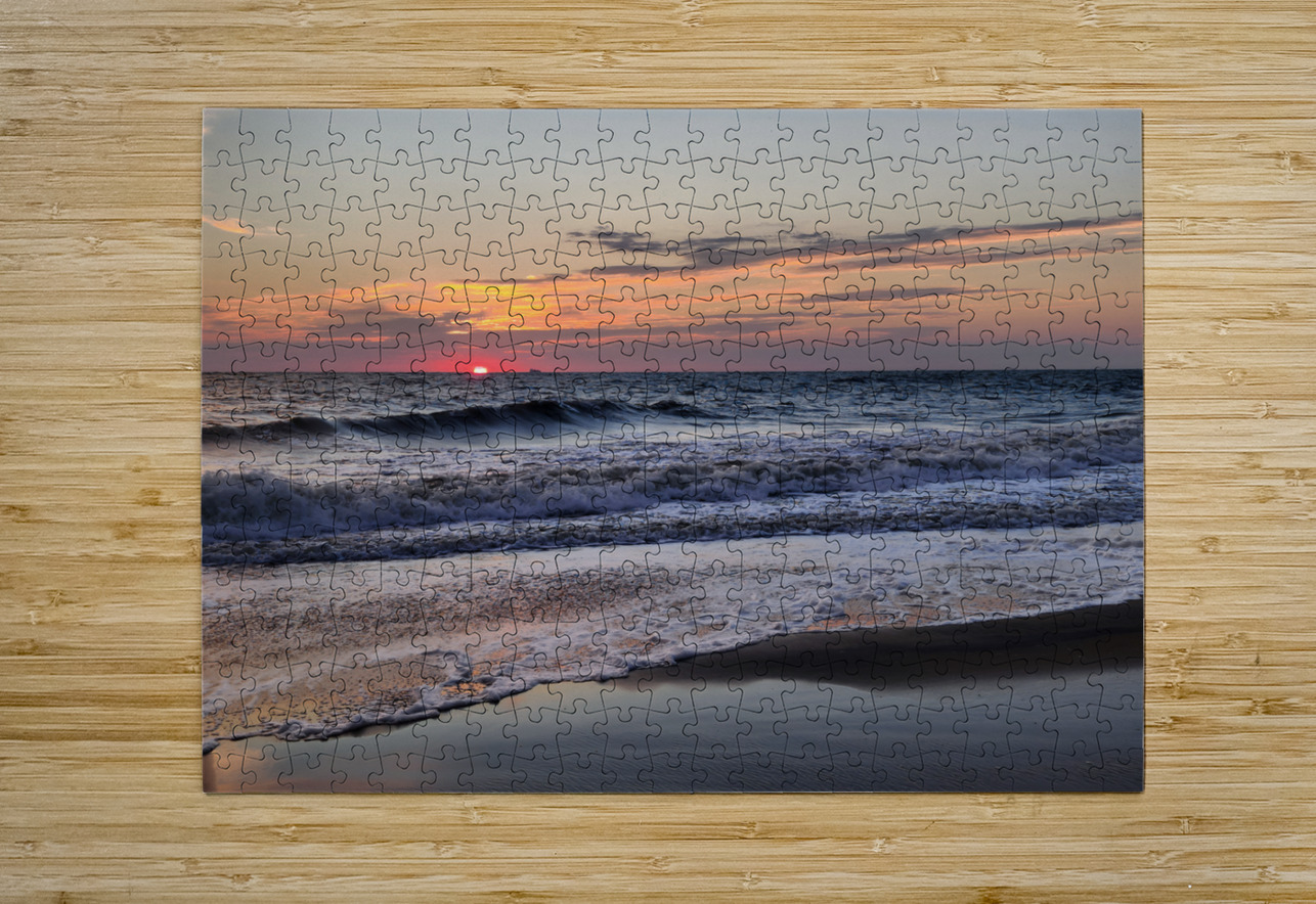 Beach Sunrise Earthshine Emporium Puzzle printing