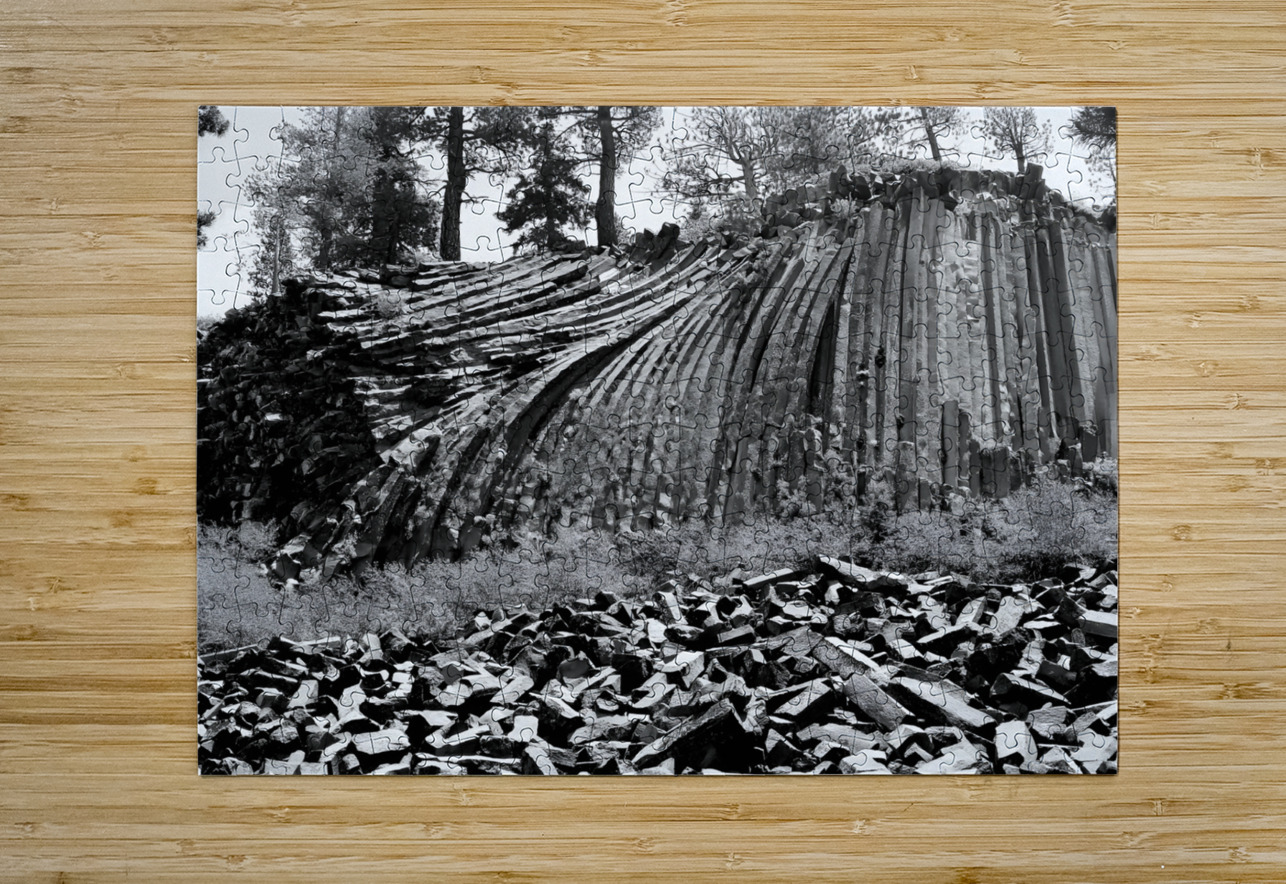 Devils Postpile National Monument Earthshine Emporium Puzzle printing