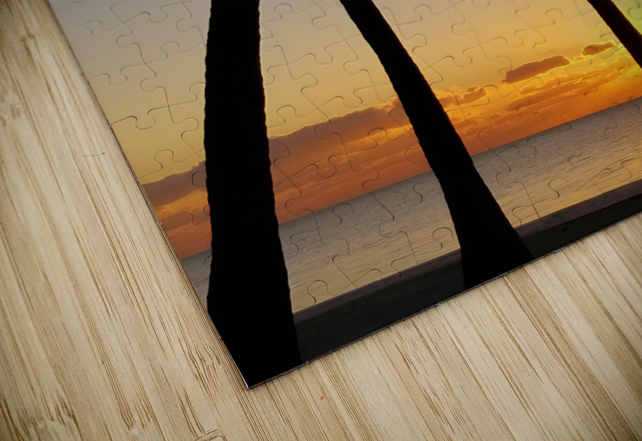 Florida Keys Sunrise & Palms 1 Earthshine Emporium Puzzle