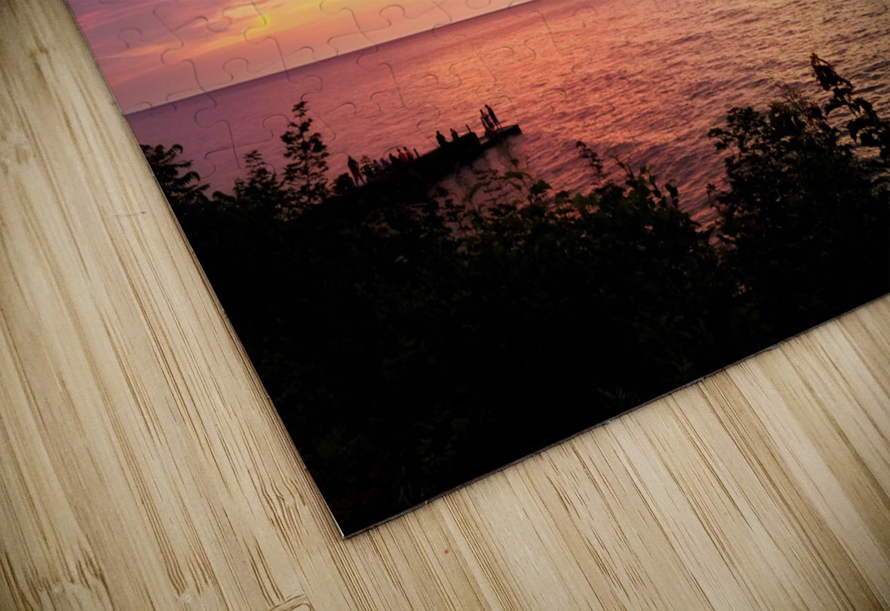 Lake Erie Sunset Earthshine Emporium Puzzle