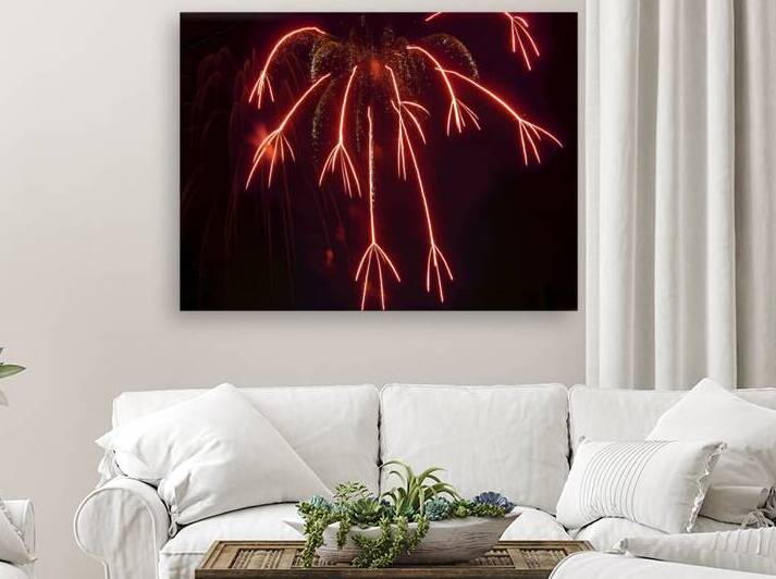 Fireworks Red Dragon by Earthshine Emporium