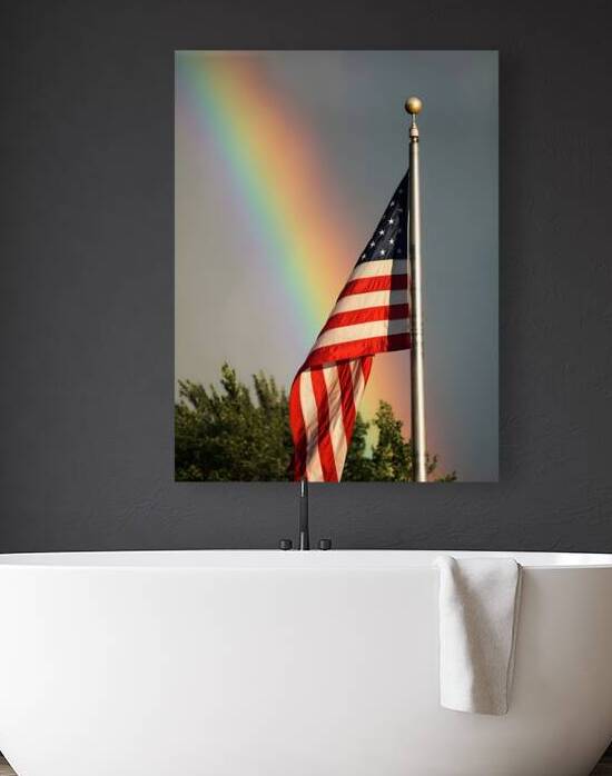 Rainbow & Flag by Earthshine Emporium