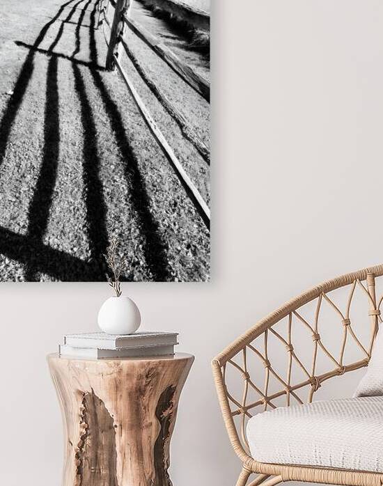 Split Rail Shadows by Earthshine Emporium