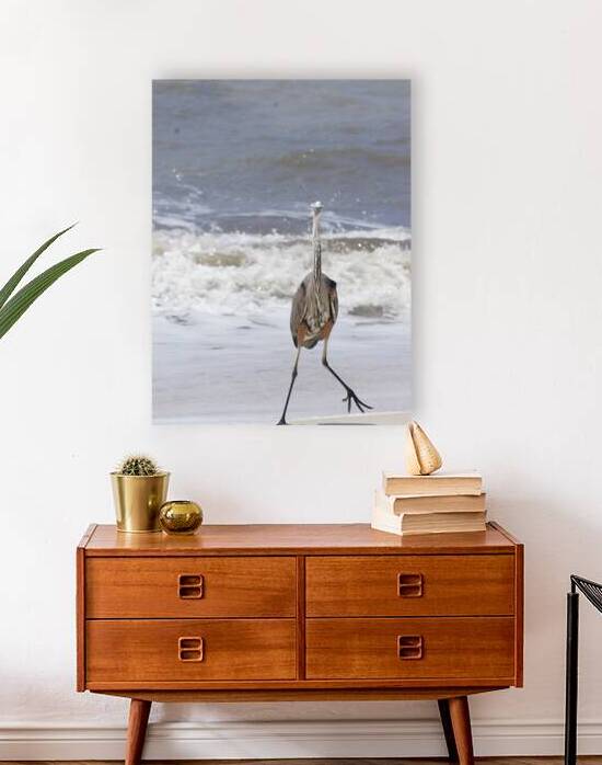 Sneaky Blue Heron by Earthshine Emporium