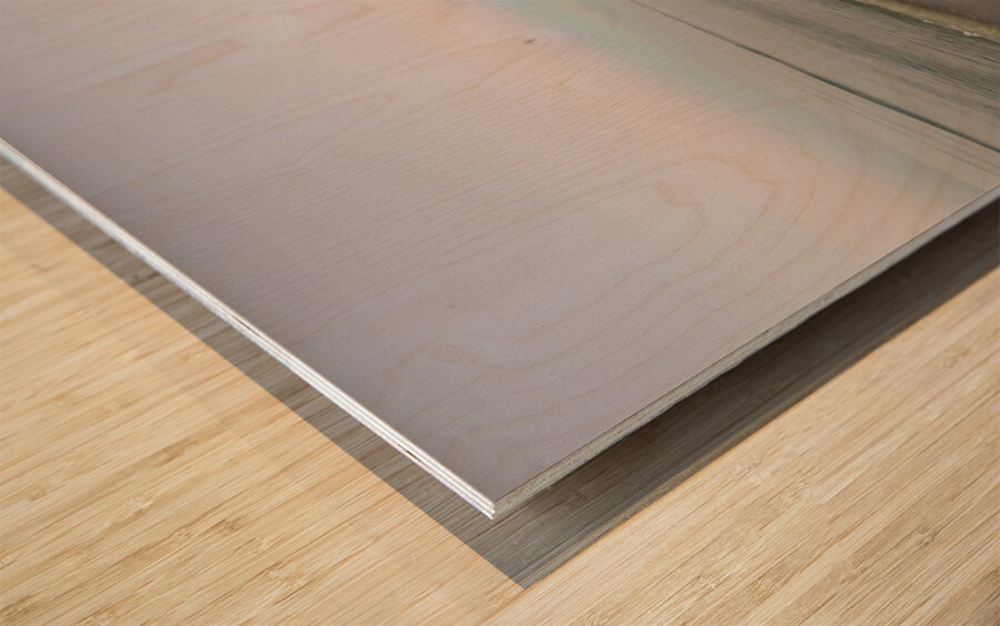 Beach Dawn Wood print